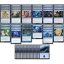 Amazon.com: Tier 1 Mono Blue Faeries Pauper Deck - Custom Built  