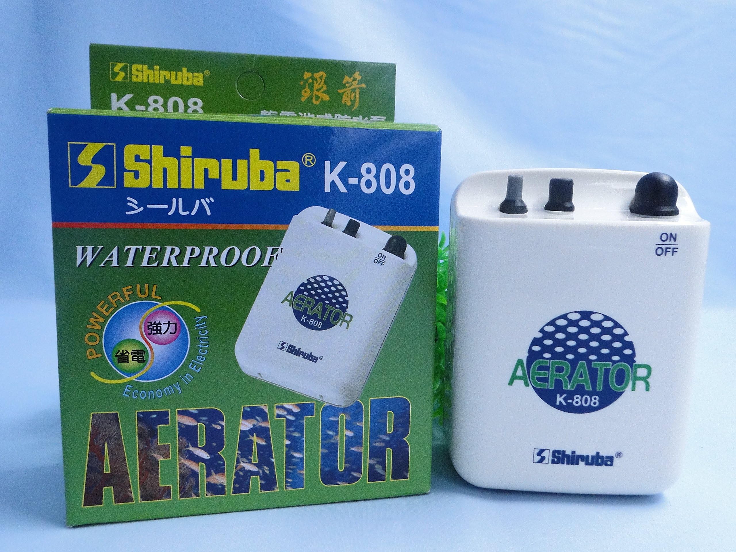 Shiruba Waterproof Battery Backup Silent Air Pump NEW Economy in Electricity