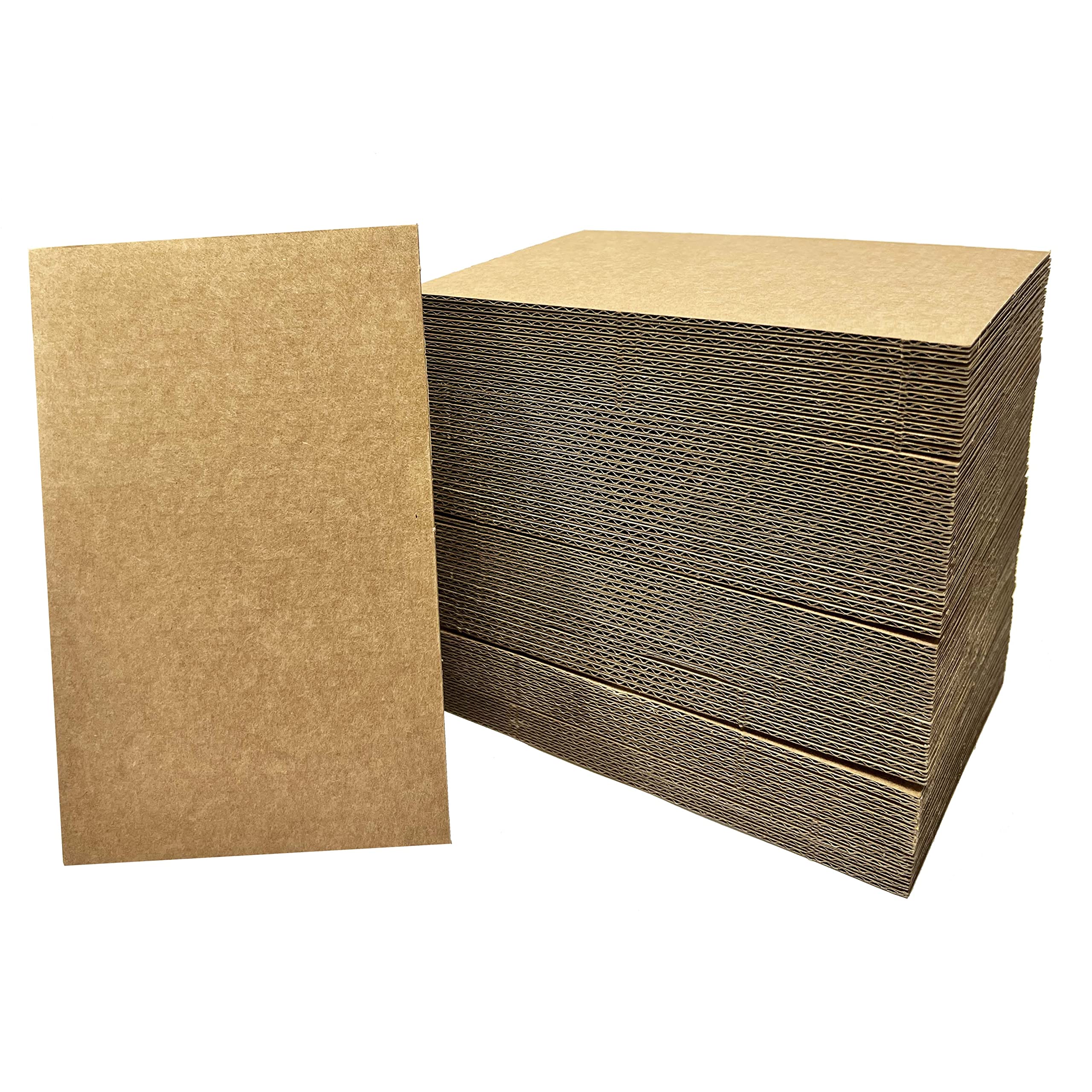 Card Dividers 200 Packs 4x6 Inch Corrugated Cardboard Sheets Cardboard ...
