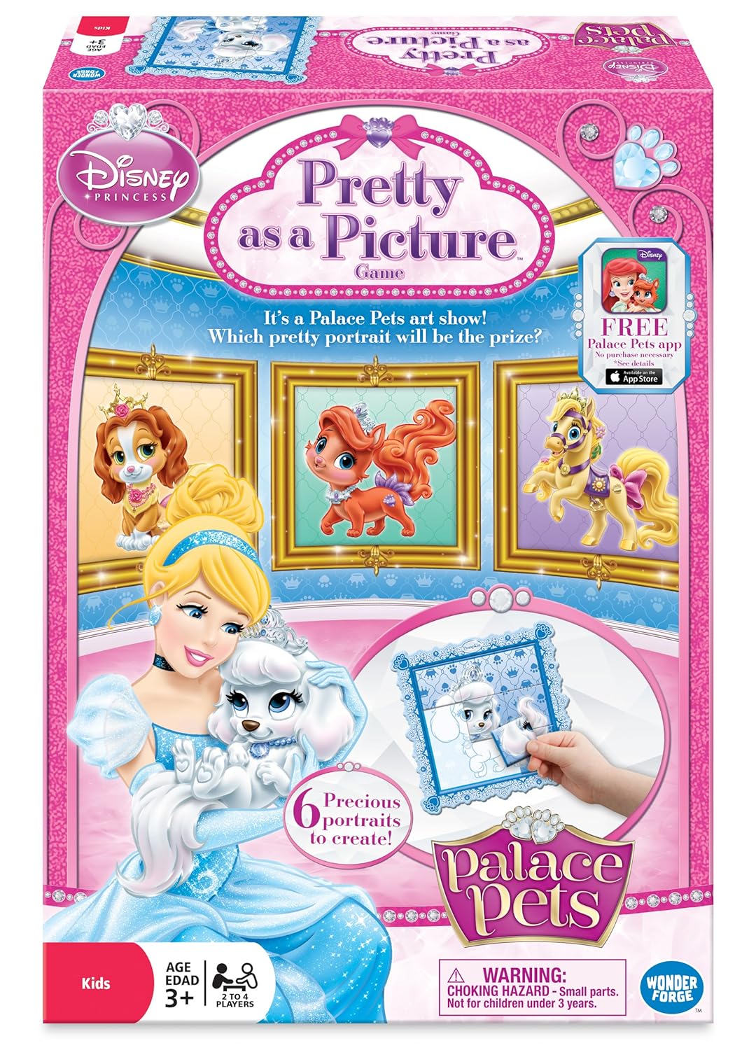 Disney Pretty as a Picture Palace Pets Game Amazon.co.uk Toys & Games