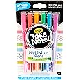 Crayola Take Note Highlighters and Dual Tip Pens, Assorted Colors, School Supplies, At Home Crafts for Kids, 6 Count