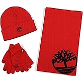Timberland Double Layer Scarf, Cuffed Beanie & Magic Glove Gift Set