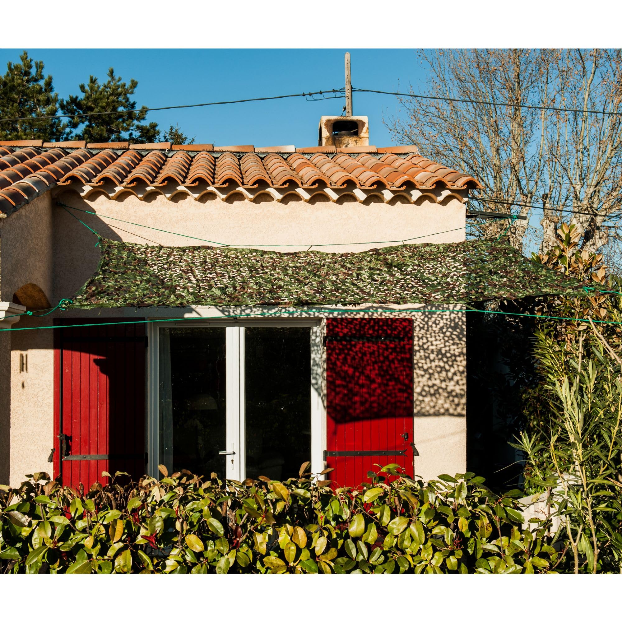 WERKA PRO Openwork Camouflage Shade Cloth 2 x 3 m (6 m²)