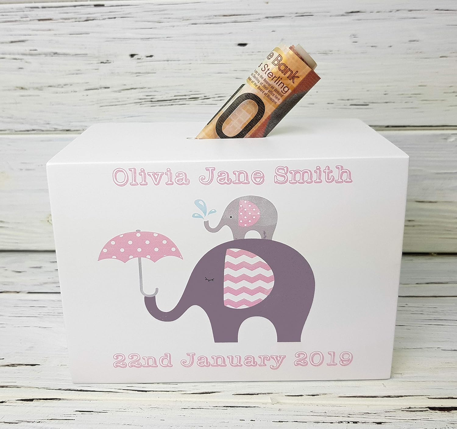 baby money box keepsake