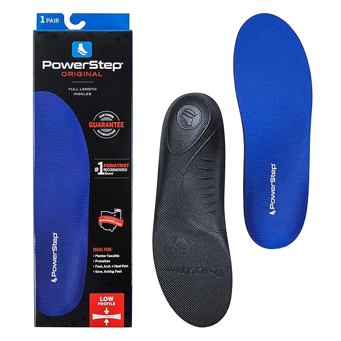 Powerstep Full Length Orthotic Shoe Insoles Original Amazon.in Shoes
