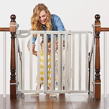 Amazon Com Summer Infant Banister Stair Safety Gate With Extra
