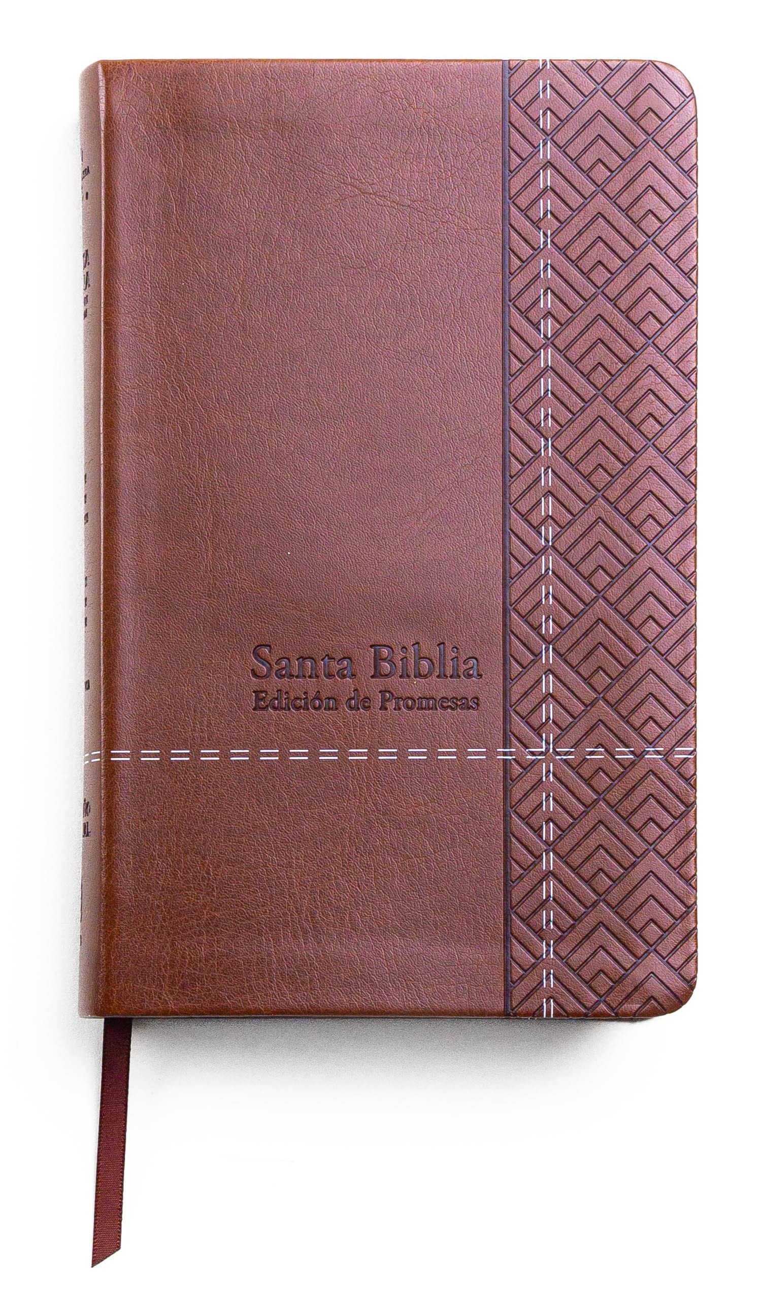 Biblia de Promesas Reina Valera 1960 / Tamaño Manual / Letra Grande / Piel Especial / Café // Spanish Promise Bible RVR60 / Handy Size / Large Print / Leathersoft / Brown (Spanish Edition) Image Biblia de Promesas Reina Valera 1960 / Tamaño Manual / Letra Grande / Piel Especial / Café // Spanish Promise Bible RVR60 / Handy Size / Large Print / Leathersoft / Brown (Spanish Edition) Image