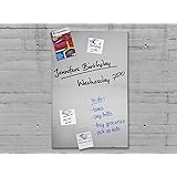 Master of Boards&reg; Stainless Steel Magnetic Memo Board - Miami - 60x40cm