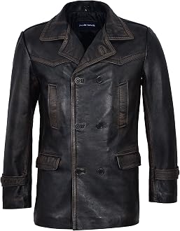Leather Coat Jacket 
