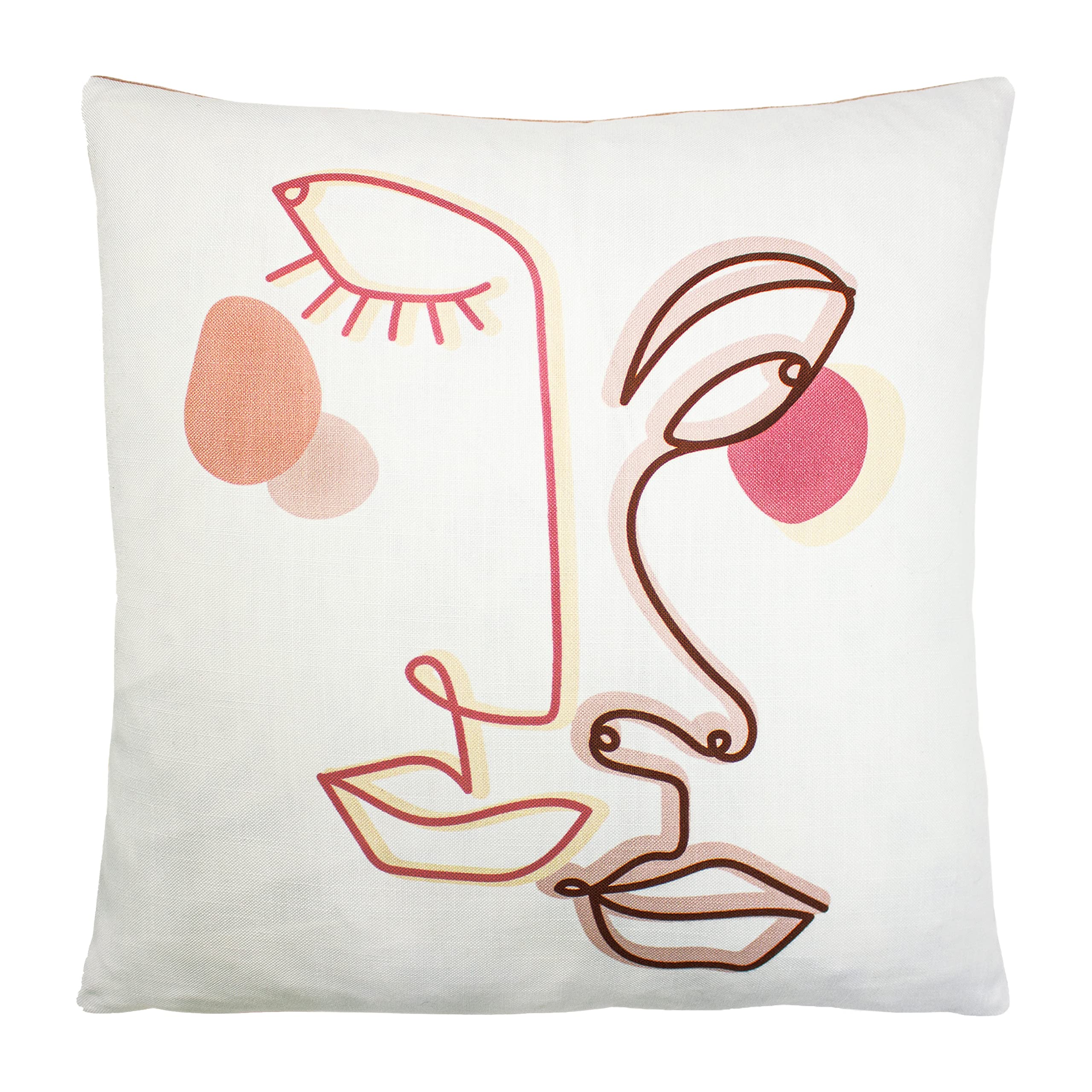 furn. Duo Polyester Filled Cushion, Multi, 50 x 50cm