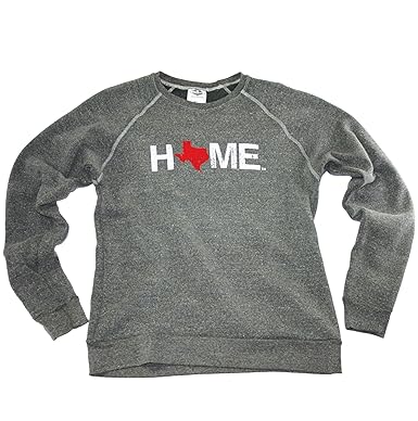 Amazon Com My State Threads Texas Sweatshirt Home Red Clothing