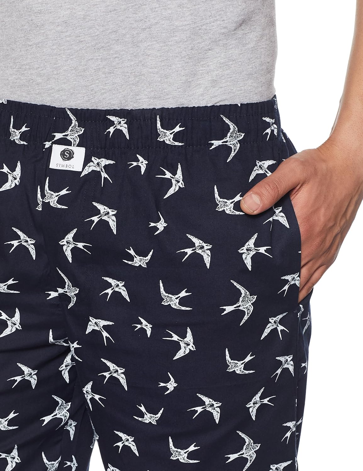 symbol amazon brand men's lounge bottom