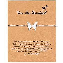 RZKING Charm Butterfly Bracelet, Bracelets For
