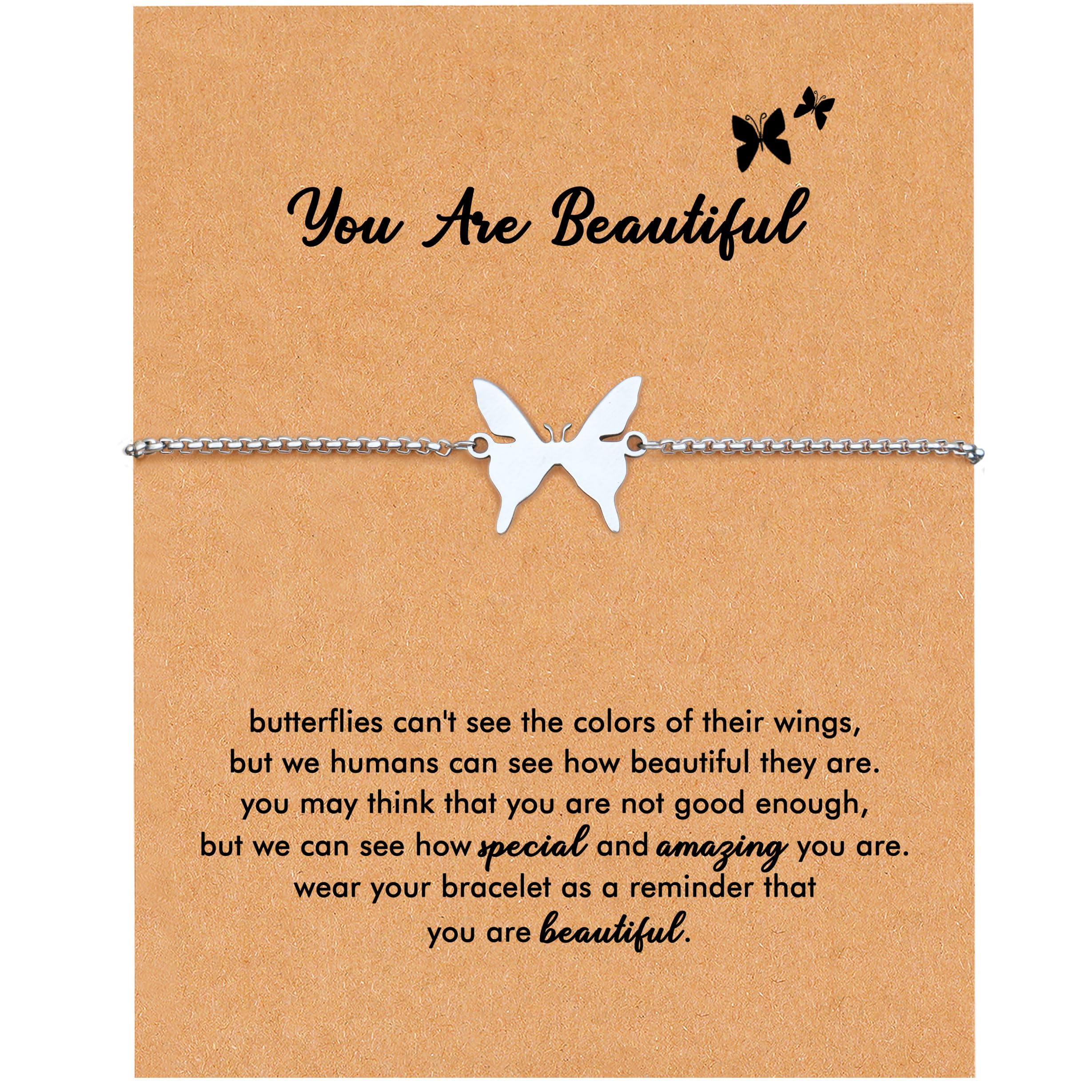 RZKING Charm Butterfly Bracelet, Bracelets For