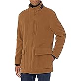 Cole Haan Men's Wool Plush Car Coat
