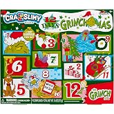 Grinch 12 Days of Grinchmas Slime 2026 Advent Calendar | Cra-Z-Slimy Holiday Slime Toy Set with Surprise Slimy Fun Each Day, Ages 6+