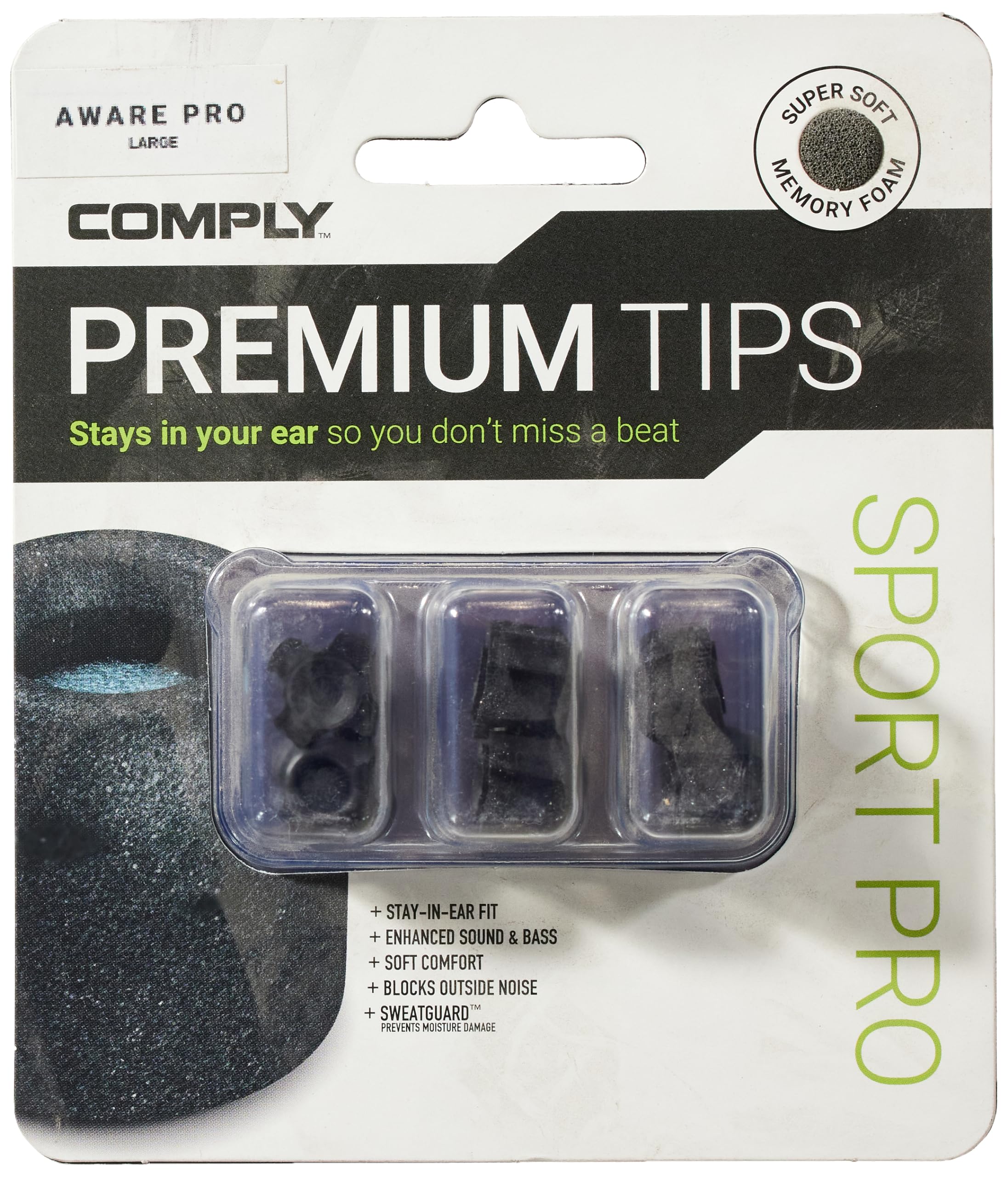 Comply SmartCore Series (Large, Aware Pro)