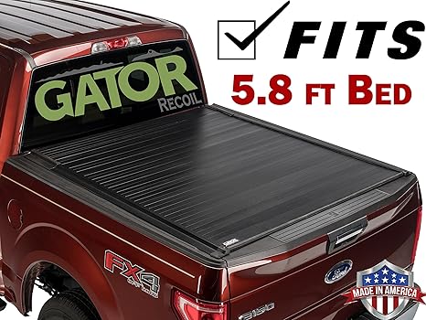 Gator Recoil Retractable Fits 2019 Chevy Silverado Gmc Sierra 5 8 Ft Bed Only Retractable Tonneau Truck Bed Cover G30481 Body Only Amazon In Car Motorbike