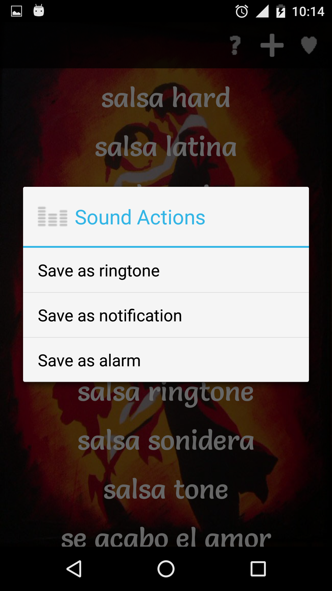 Amazon Com Salsa Music Ringtone 100 Appstore For Android