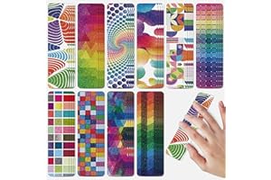 INSYOHO 40 Pcs Calm Strips,Calm Strips for Anxiety Sensory Stickers,Fidgets for Classroom Rough Sensory Strips,Sensory Stickers for Anxiety Relief,Calming Strips Calm Down Corner Supply (Dynamic Space Style)