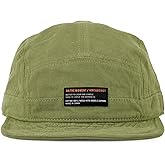 Croogo 5 Panel Short Brim Baseball Cap Soft Trucker Hats Short Bill Cadet Caps Casual Umpire Dad Hats Snapback Hats for Men