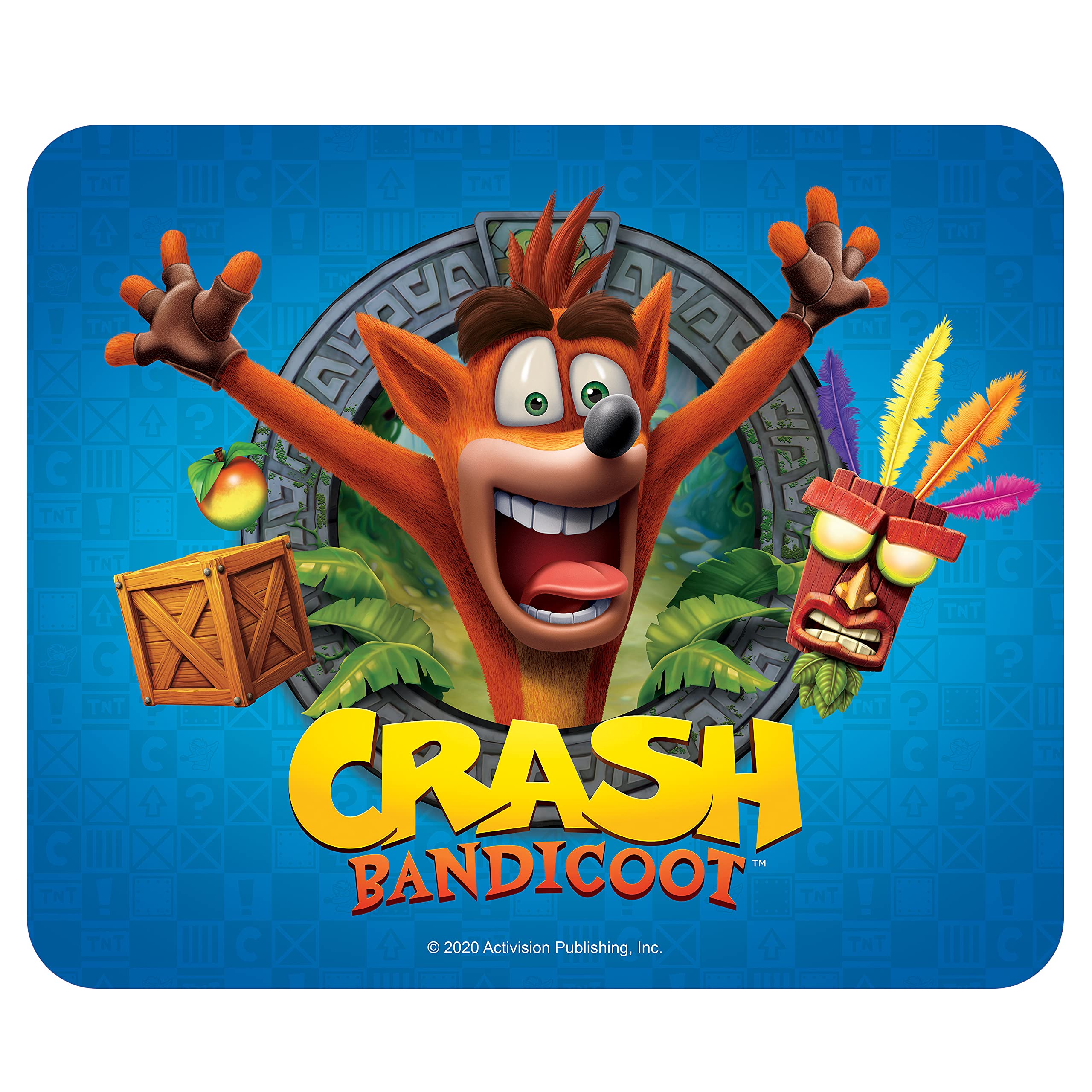 Difuzed CRASH BANDICOOT - Mouse Pad '23.5x19.5cm'