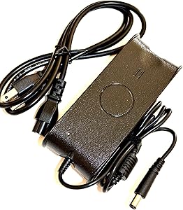 Ac Adapter Charger for DELL Latitude D630,D631,D800,D810,D820, D830,100L,131L Dell Latitude E4200, E4300, E4310, E5400, E5410, E5420 Laptop Notebook Battery Power Supply Cord Plug