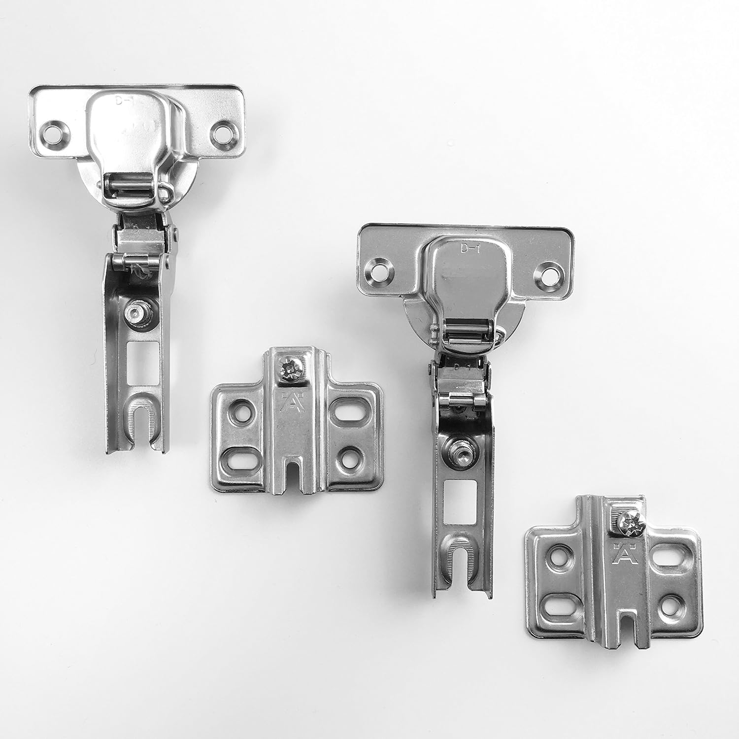 HAFELE 110 Degree Kitchen Cabinet Cupboard Door Hinge Half Overlay with Slide on Arms Automatic Closing Spring Without Soft Close Cushioning - Image 3