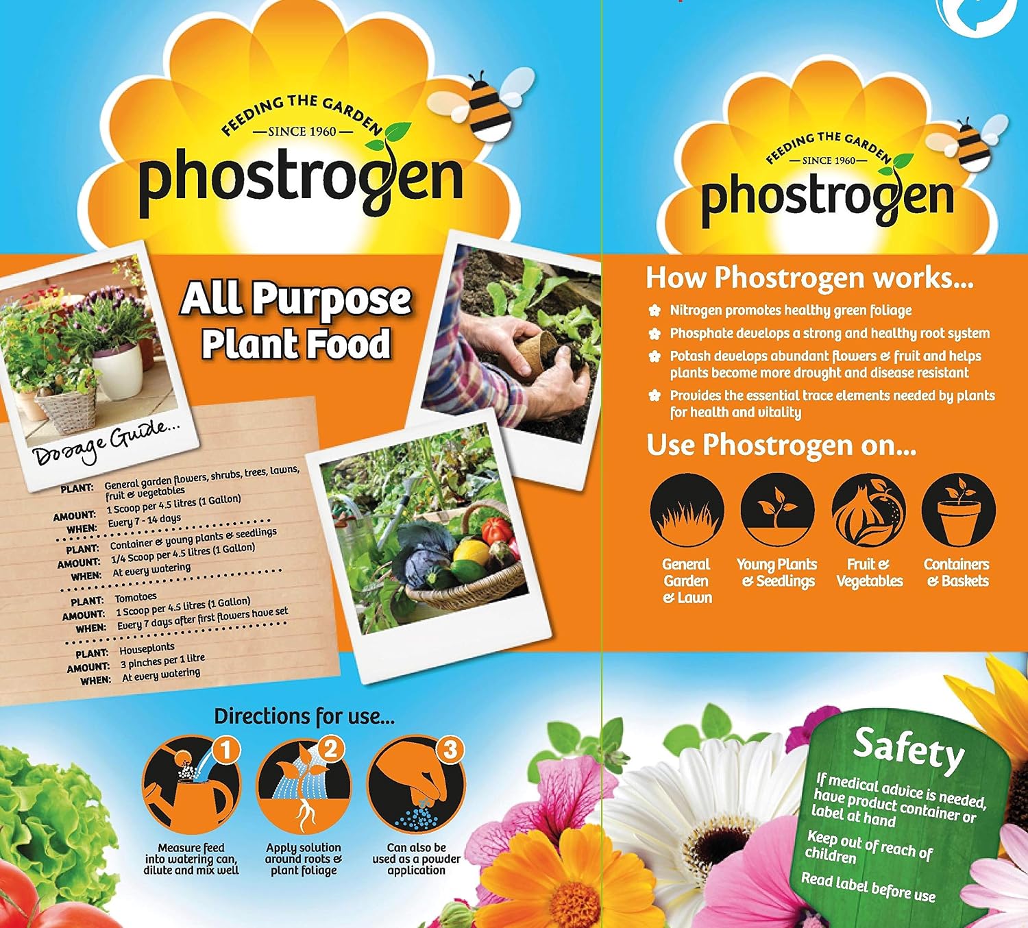 Phostrogen All Purpose Plant Food, 2kg, Plant and Edibles Fertiliser Feed, for Promoting Healthy Growth - Image 4