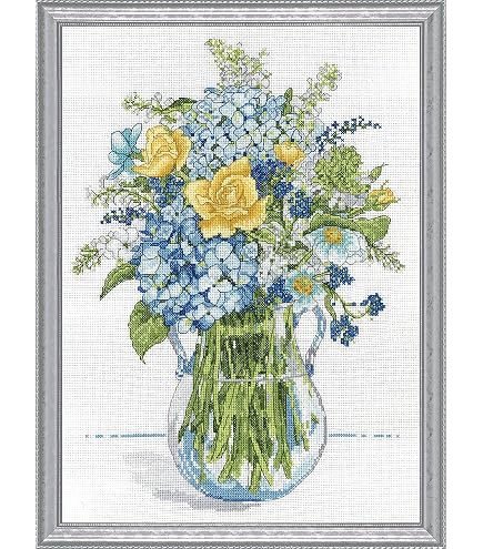 Amazon.com: A Breeze Off The Ocean Counted Cross Stitch Kit