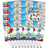 Nickelodeon Paw Patrol Imagine Ink Coloring Book Set for Girls Boys - 12 Pack No Mess Coloring Books with Paw Patrol Stickers
