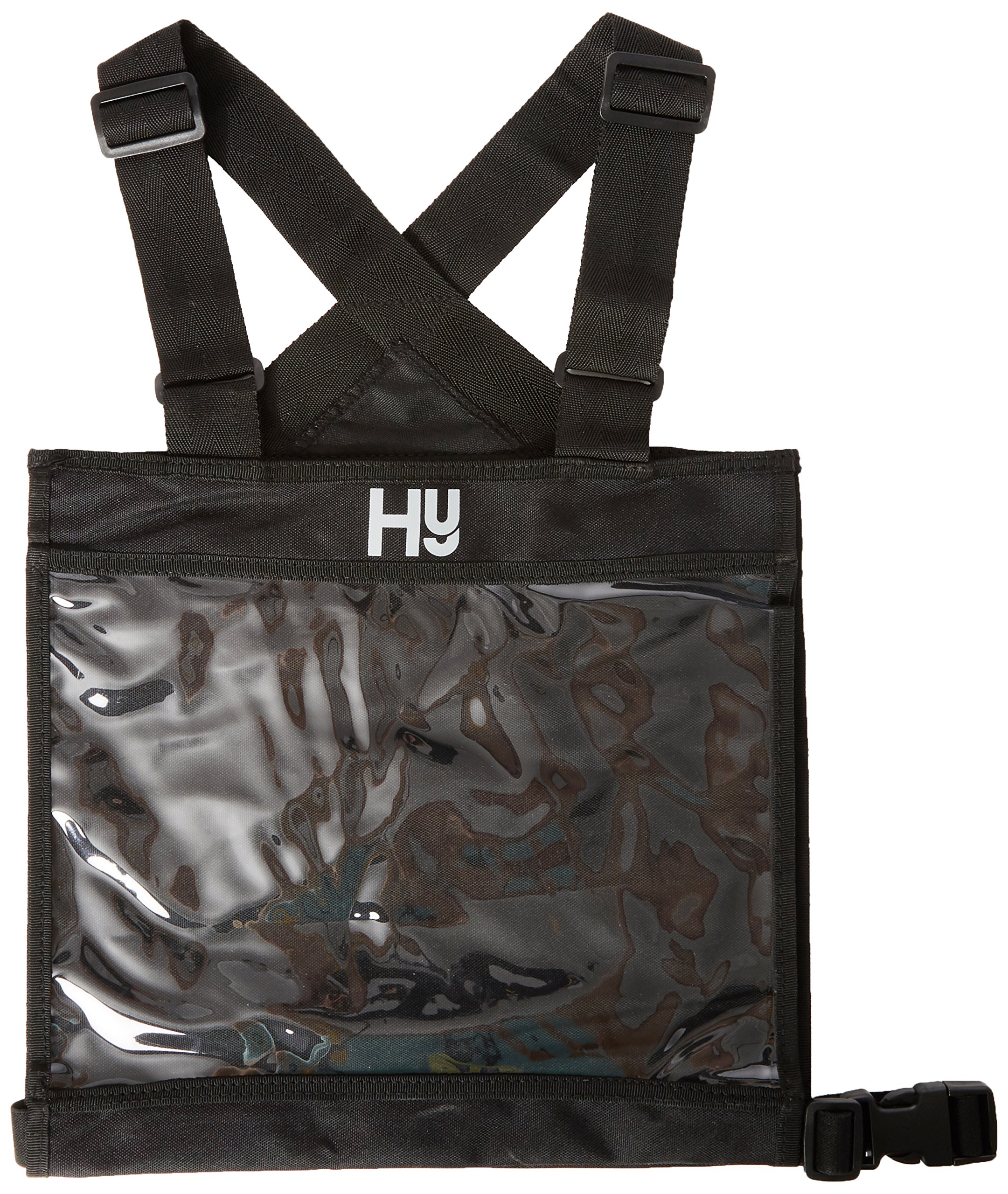 William Hunter Equestrian Adjustable Eventing Number Bib For Horse Riding/Competing - Comfortable & Clear - Plastic front and rear for your competiton number at events/cross country