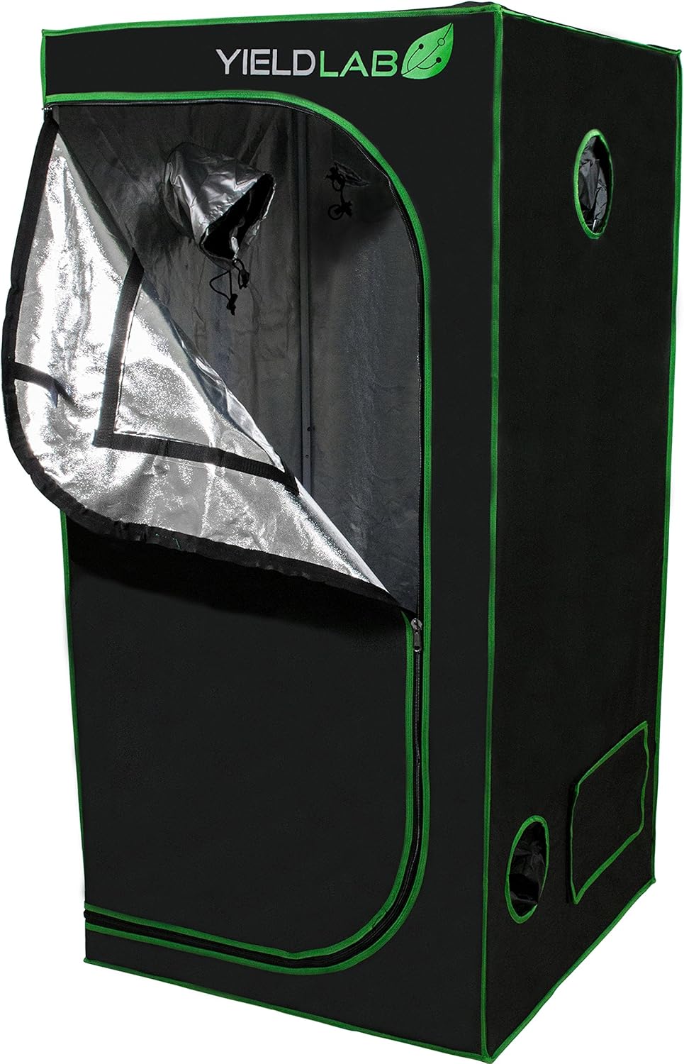 Yield Lab 32x32x63 Reflective Grow Tent Amazon.co.uk Garden & Outdoors