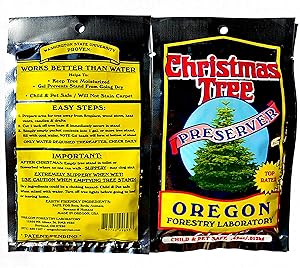 Oregon Forestry Laboratory Christmas Tree Preserver
