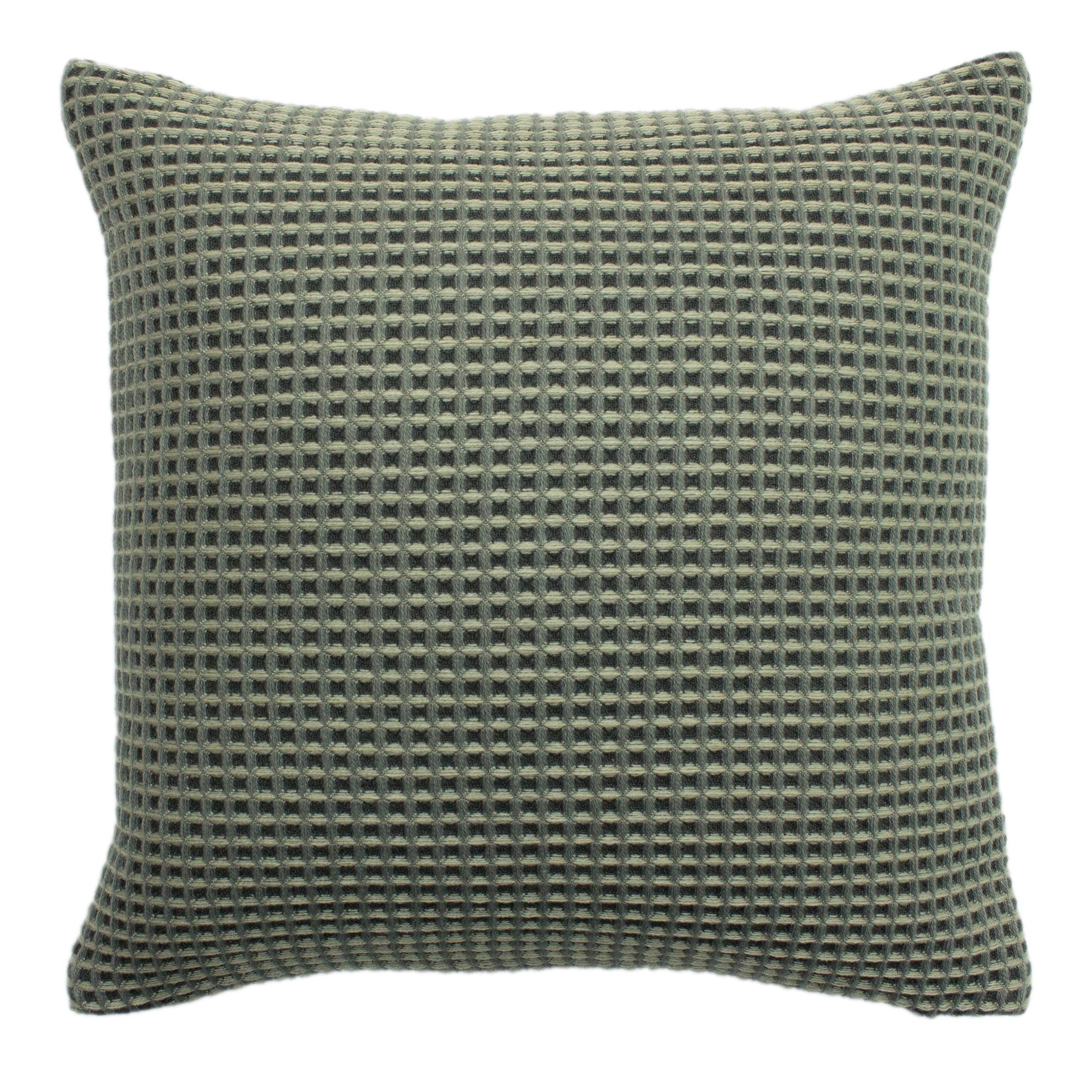 furn. Rowan Feather Filled Cushion, Charcoal, 45 x 45cm