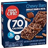Fiber One 70 Calorie Chocolate Caramel & Pretzel, 5 Bars