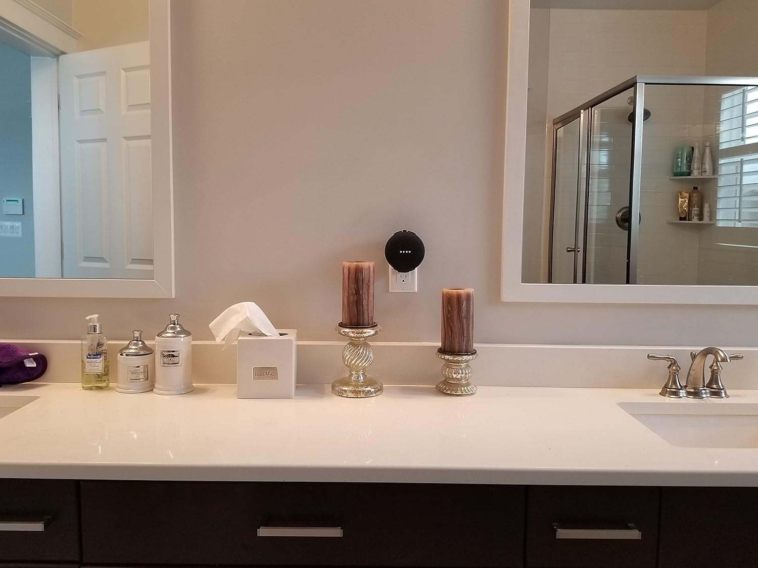 dot genie google home mini backpack