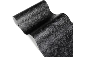 VViViD® Black Forged Carbon Fiber Vinyl Wrap Roll with Air Release Technology (1 Foot by 5 Foot)