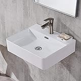 Amazon Com Crane v100 Harwich 18 X 15 Wall Mounted Bathroom Sink In White 家居裝修