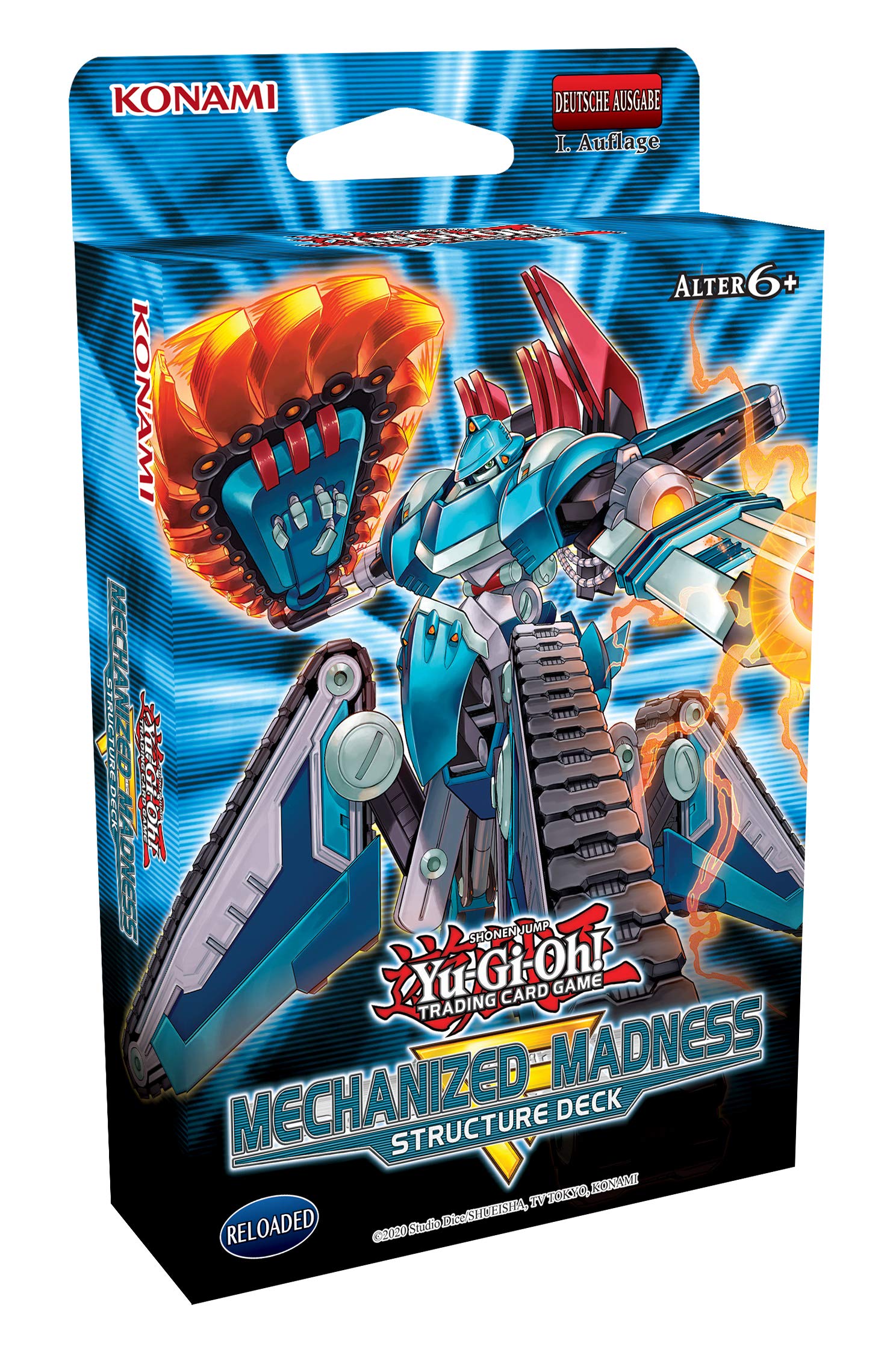 Yu-Gi-Oh! TRADING CARD GAME 117275880001 Structure Deck Mechanized Madness German Edition