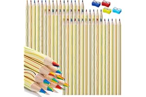 Mr. Pen- Rainbow Pencils, 48 Pack, 7 Color in 1 Rainbow Colored Pencil, Fun Pencils for Kids