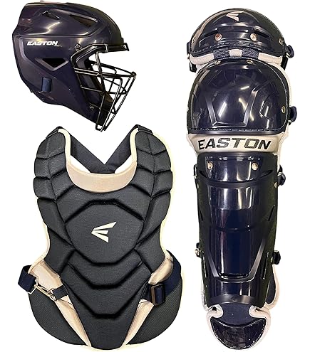 Set Complet Catcher Easton Gametime, Taille Jeune 9-12 Ans, Casque, Plastron, Jambières
