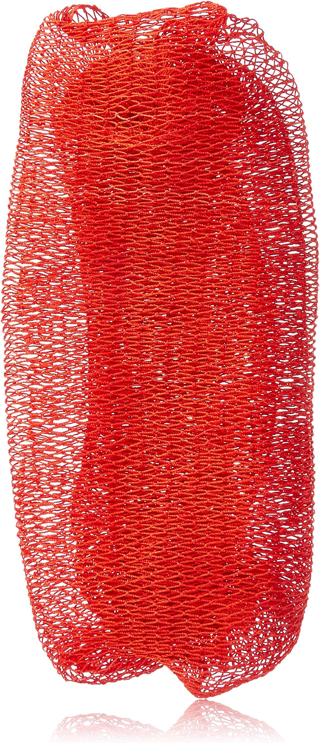 Iroko African Net Bath Sponge, Red