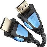 HDMI Cable 15FT, HDMI 2.0 (4K@60fps) High Speed with Ethernet 18Gbps, Audio Return, Video 4K 2016P HD, 1080P 3D, Blue-ray, Su