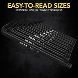LEXIVON Master Wrench Key Set 35-Piece Long Arm Ball End Hex Keys LX-131 view 5