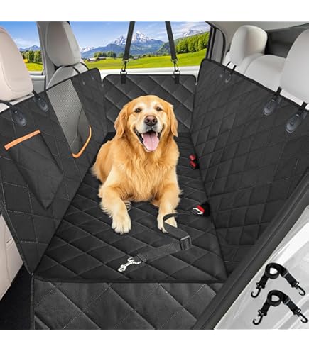 Eurhowing Backseat Pet Bed Mat, Non-Slip Dog Bed For Car, Fuzzy Dog Seat Cover For Car Back Seat, Fit For Backseat Extenders And Seat Covers (Light - View #8