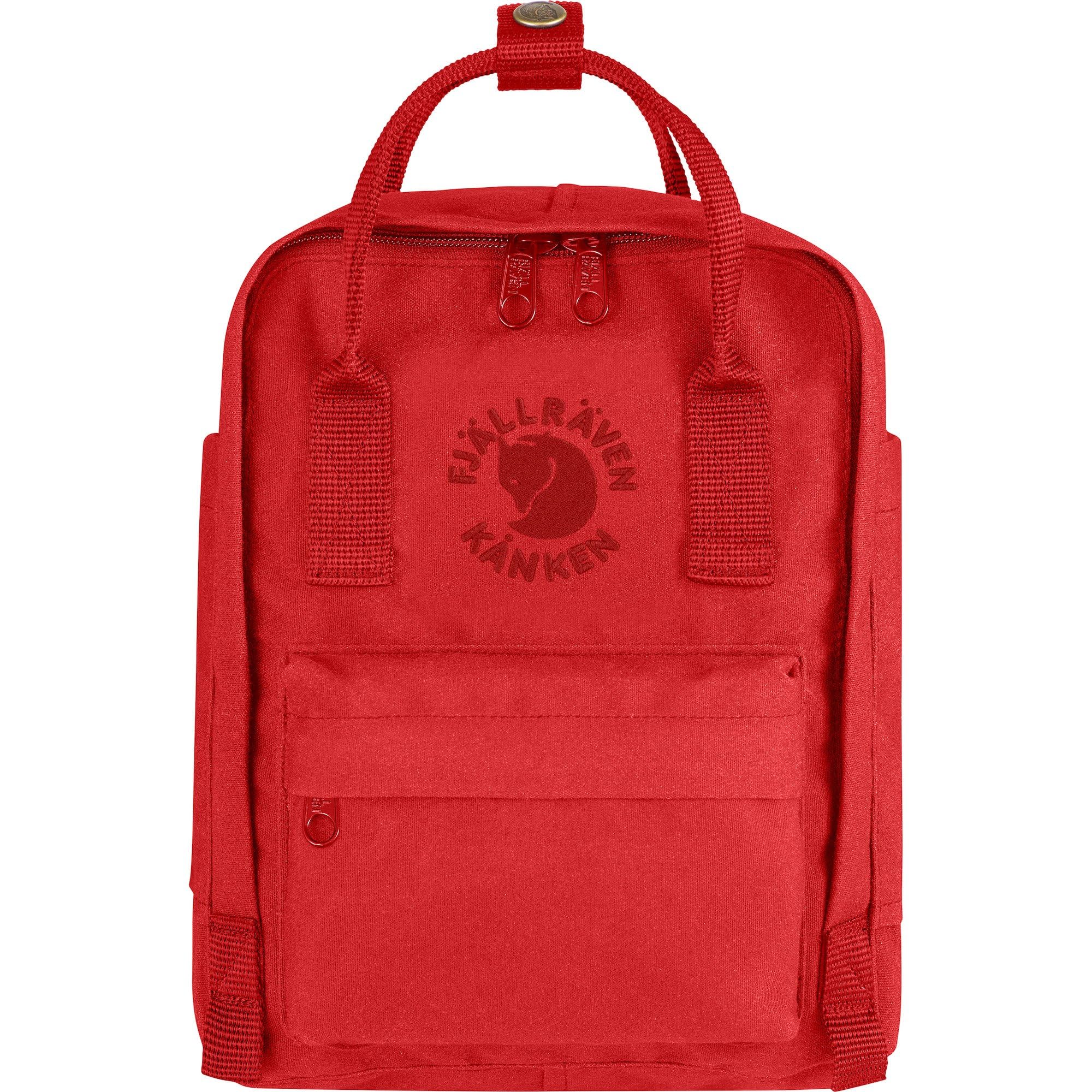 Fjallraven Re-Kånken Mini Kinder Backpack,Red,13 x 20 29 cm