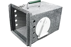 TOMAHAWK LIVE TRAP Neighborhood Cats Handler/Den - Gray/Clear