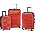 Samsonite Omni PC Hardside Expandable Luggage with Spinner Wheels, Burnt Orange, 3-Piece Set (20/24/28)