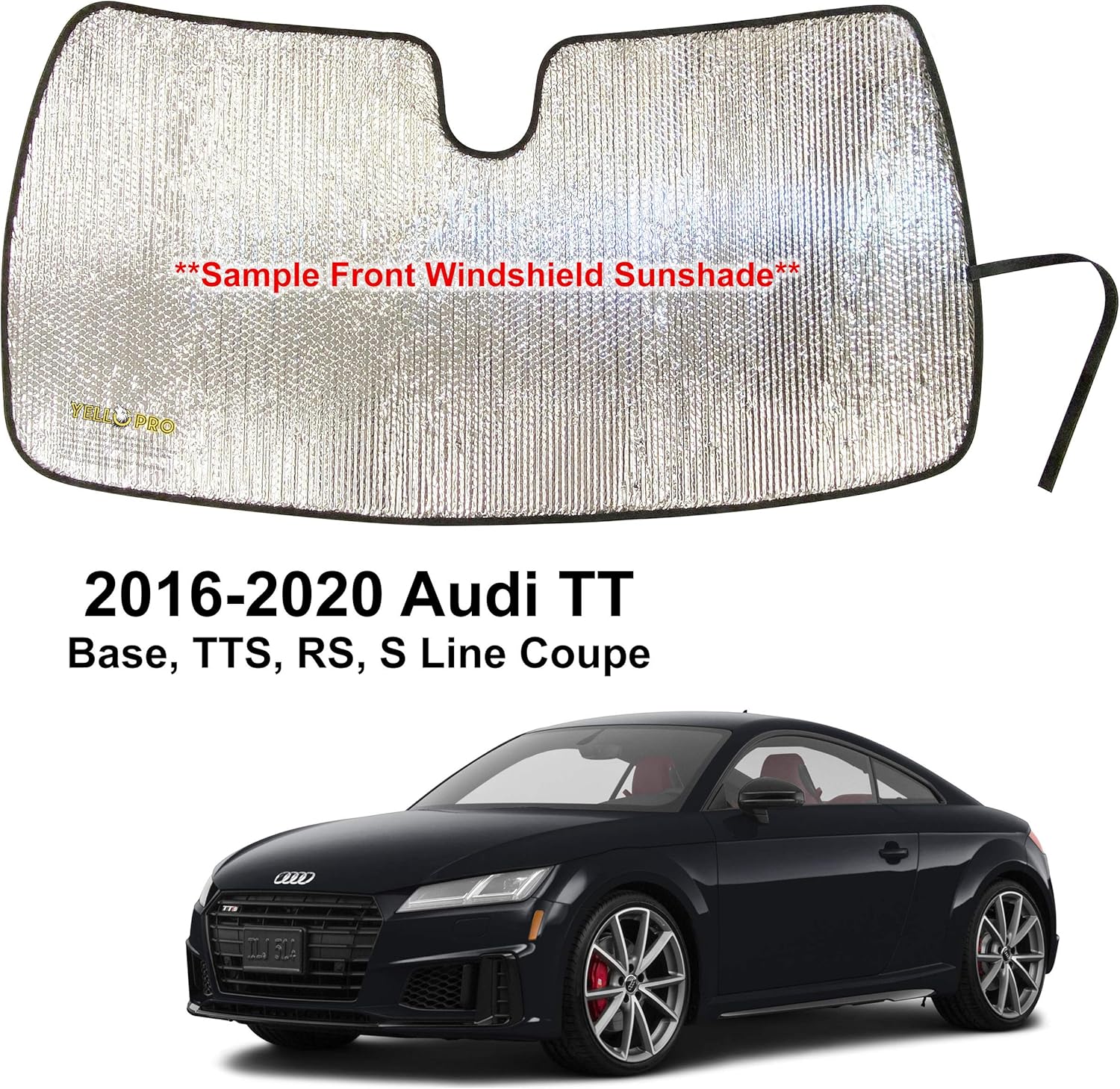 YelloPro Custom Fit Automotive Reflective Front Windshield